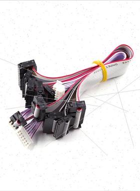 JLINK V8/V9/V10 Accessories 7 types wires JTAG SWD adapter b