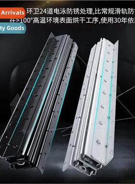 Stainless Steel Staircase Cabinet Heavy Duty Slide Pullout S