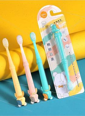 Cool Bear Kids Cartoon Toothbrush 3-12 Soft Bristle Baby Too