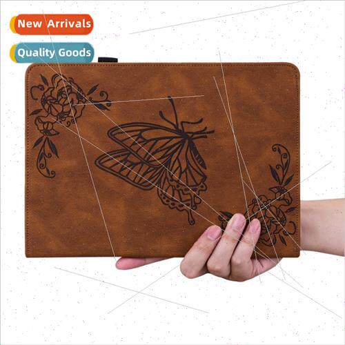 Leather Case Embossed Butterfly Flower适用Xiaomi Pad 5 Xiaom