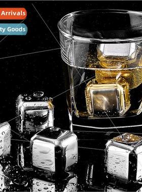 304 ice cubes frozen ice pellets metal ice pellets drink whi