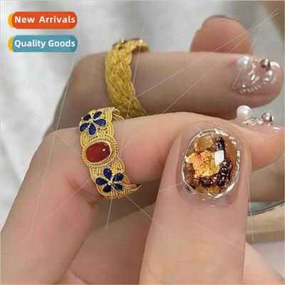 Fenghua nglong country retro court filigree ancient knting r