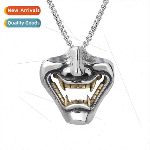 Fashion Kobe fangs open mouth ghost men pendant tide men ret