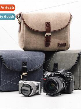 Portable leisure microsingle SLR camera bag crossbody bag a