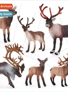 mulation est animal model static reindeer elk Christmas cogn
