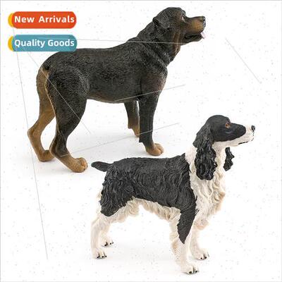 Solid pet dog dog animal model spaniel rottweiler children s