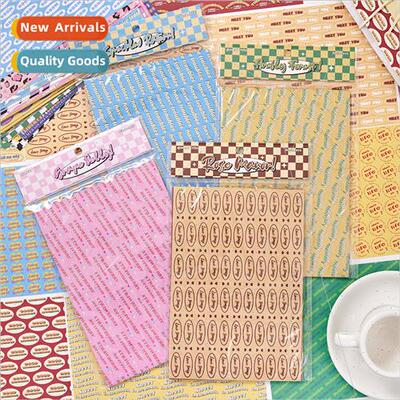 Stamp fragments-material paper creative Korea handbook DIY d