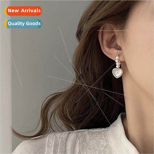 love pearl earrings female earrings 2023 new tide ear jewelr