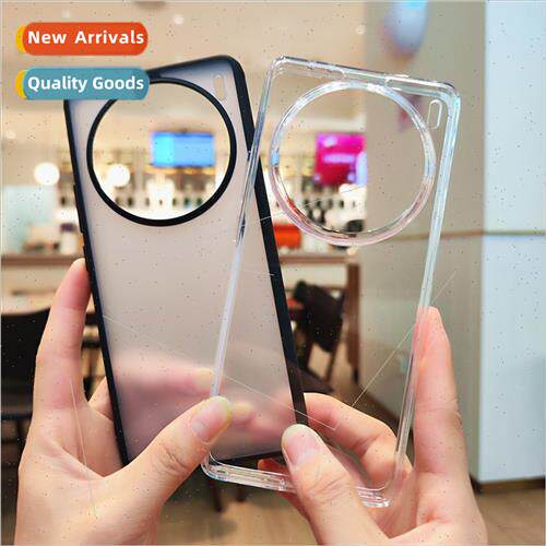 适用VIVOx100 phone case frosted armor ice crystal transparen