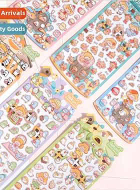 Cute girl puffy cute pet dog bear cat waterproPVC cell phone