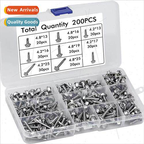 200 Grain 410 Stainless Steel Flange Hexagon Socket Head Dri