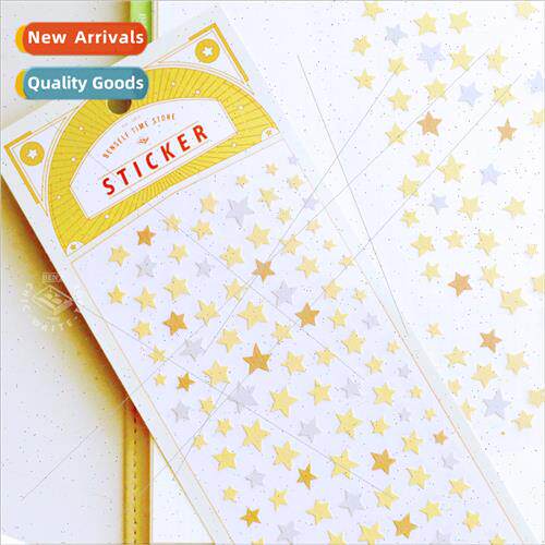 Colorful pentagram star star ins goo card star small card fa