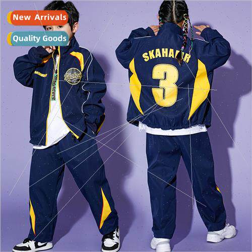 Childrens set dance su spring, fall and winter loose sportsw