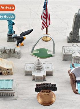 Statue berty ncoln Memorial Empire State Building berty Bell