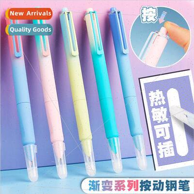 Push action erasable Fountain Pen thermal erasable 3rd grade
