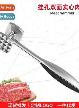 New zinc alloy meat hammer double-sided solid steak knocking