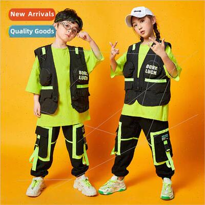 Children modeling catwalk tide clothing set dance su boys hi