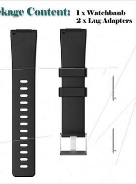 适用Fitbit Versa 2/Versa/Lite Smartwatch WristbSolid Color S