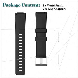 适用Fitbit Versa 2/Versa/Lite Smartwatch WristbSolid Color S
