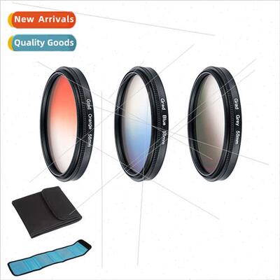 37 52 58 67 77 82 Grad Orange+Blue+Gray+Three pcs Bag Grad L