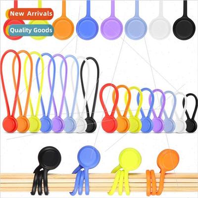 Magnet Cable Winder licone Material Data Cable Earphone Cabl