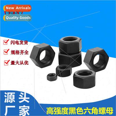Grade 8.8 Black High Sngth Nut Hexagonal Nut Grade 4.8 Hexag