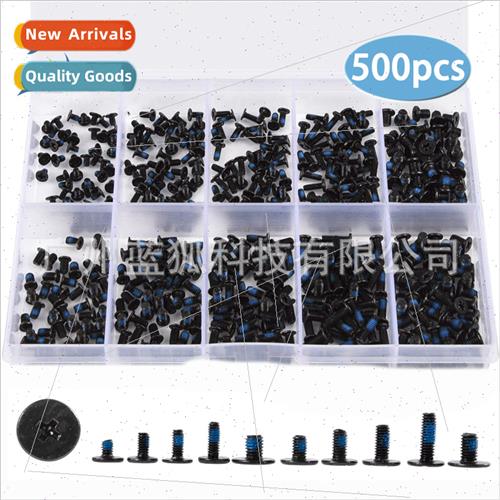 Computer Laptop Screw K 500pcs Boxed Black Zinc Plated Phill