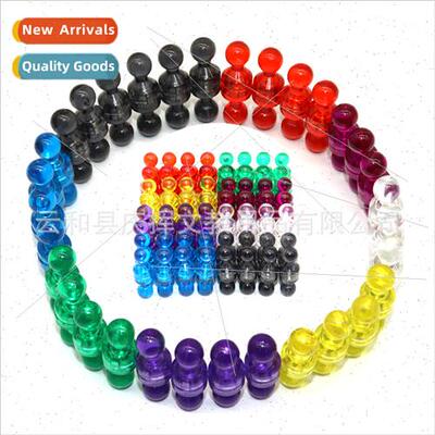 Strong Magnetic Plastic Pegs Children Colorful Magnetic Pegs
