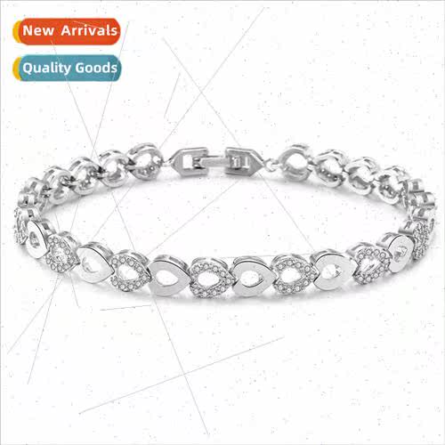Europe New Creative Hundred Drops Bracelet Wh AAA Zirconia E