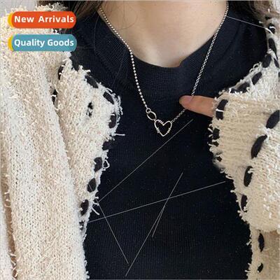 Geometric transfer beads collarbone chain sweet cool hottie