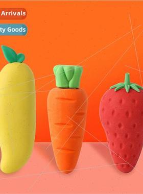 Carrot eraser creative cute cartoon giant fru eraser student