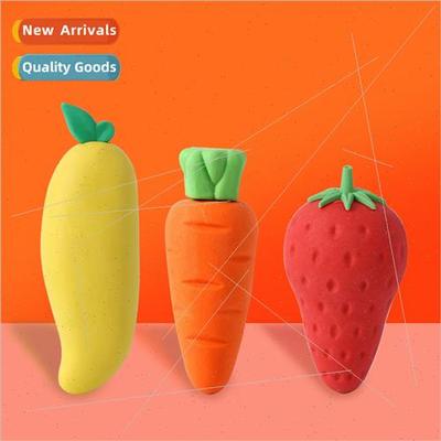 Carrot eraser creative cute cartoon giant fru eraser student