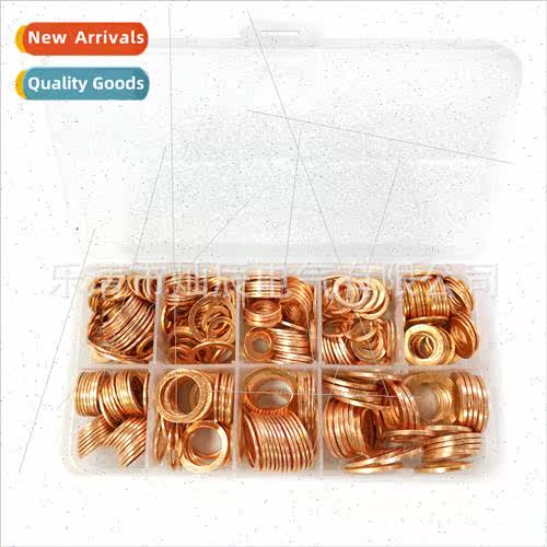 400pcs Purple Copper Sealing Gasket Box Set Purple Copper Oi