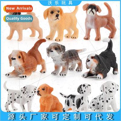 Pet Dog Puppy Ornament Model Golden Boxer ted Dog Shar Pei H