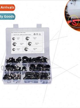 IQHUI?-52pcs 5 kinds specifications-304 rubber bclamps R ty