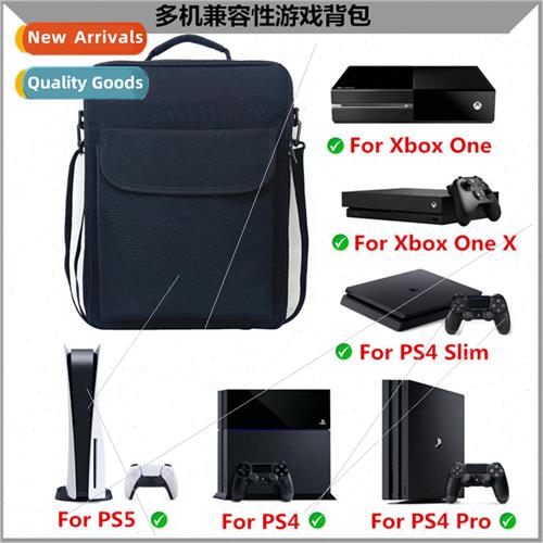 PS5 console backpack compatible wh PS4 PRO SLIM XBOX ONE X c