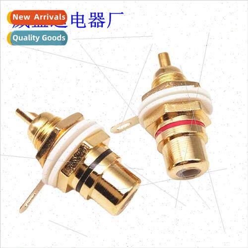 RCA female chassis connector copper core gold plated Lotus c