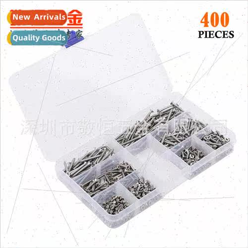 400pcs M3 tapping screws 304 Phillips flat head tapping scre