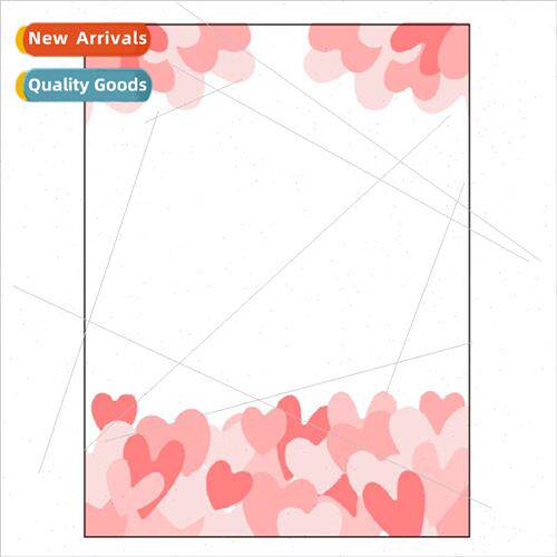 Korea BM-113 Cute Peach Heart Love Notebook 60 pcs Handbook