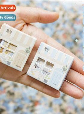 Shaped Box Stickers Cute ttle House Cartoon Cute Handbook No