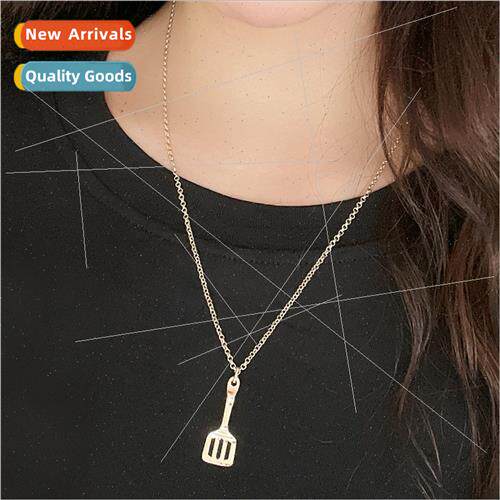 Copper game equipment gold shovel shovel necklace Genting ga