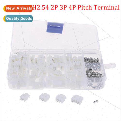 250PCS 2P 3P 4P XH2.54mm Pch Terminal K Shell Header JST Con
