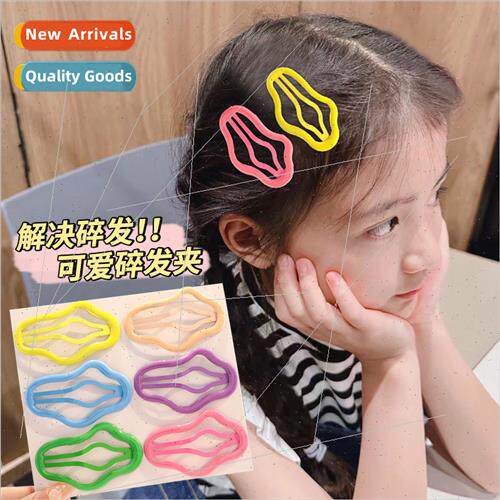 Children clouds hairpin girls back head card broken hair ban