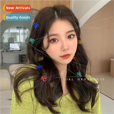 High ponytail claw clip fixed artifacts back head lovely bro