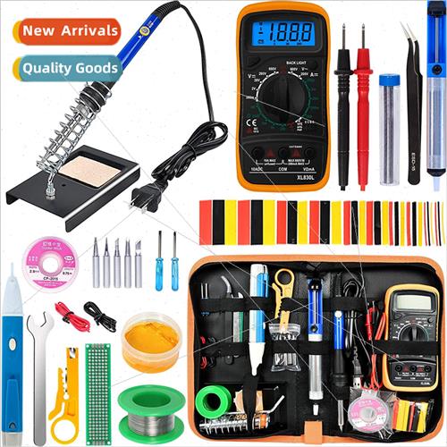 60w Adjustable soldering iron multimeter set endothermic sol