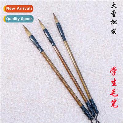 Wolf Hair Student Calligraphy Course Large Medium Small Case