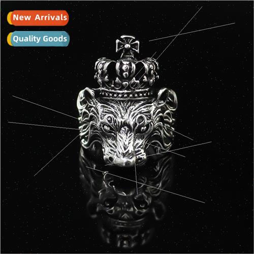 Autumn winter new alloy silver hjewelry on King ring does no