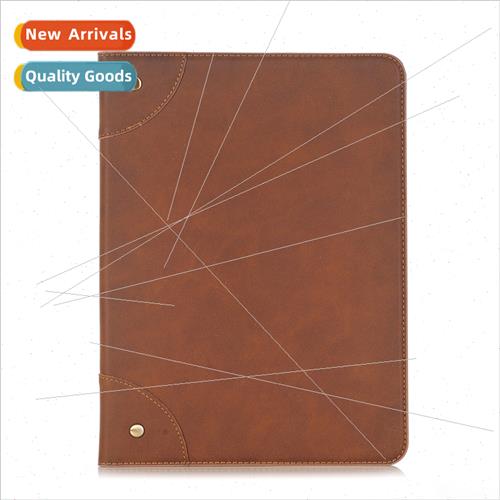 适用Samsung Tab S3 9.7 Case T820 Retro Book T550 Tablet Leat