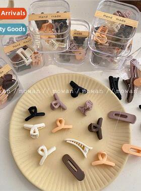 Flower hair clips female ehead bangs clip side mini small gr