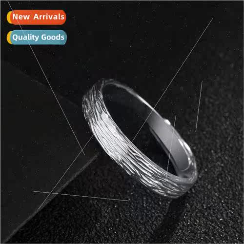 Irregular texture ring men simple fashion nd cold wind open
